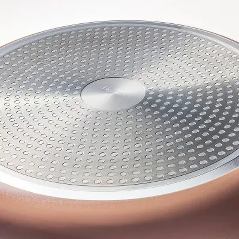 Figmint 2PC Aluminum Ceramic Stock Pot Set 450 Degree F 8QT