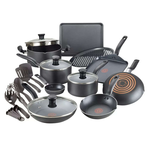 T-Fal 20Pc Simply Cook Nonstick Cookware Set