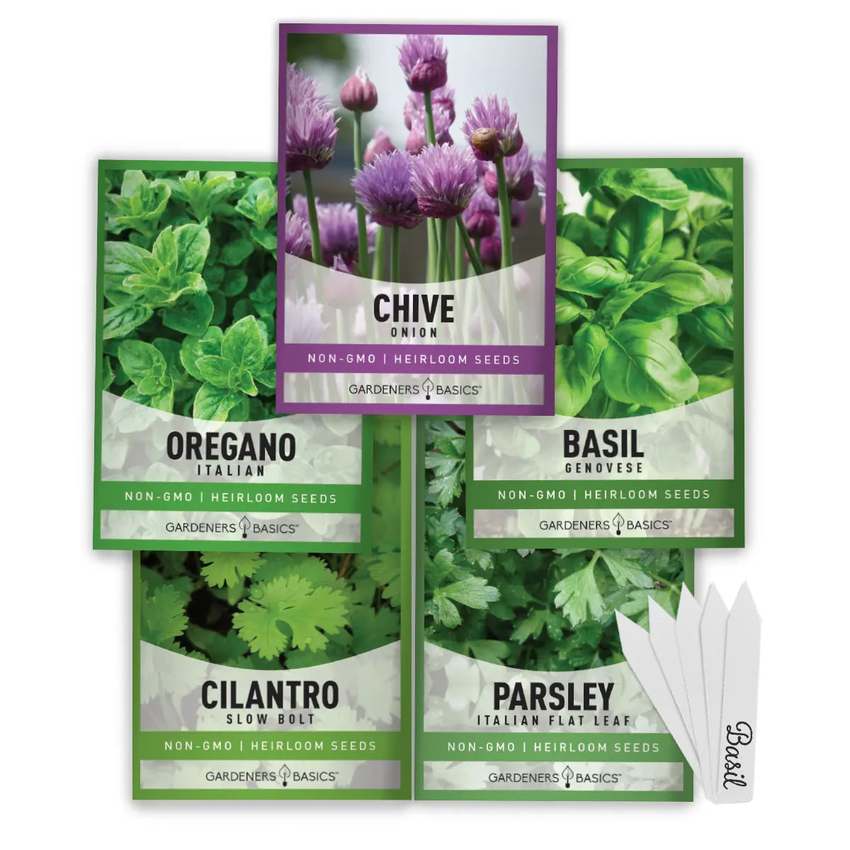 Culinary Herb Seed Assortment | 5 Variety Pack Home Planting