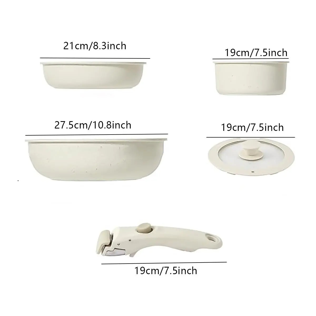 Non-Stick Cookware Set, 5 Counts/Set Casseroles Including Soup Pot & Fry Pan & Bowl & Storage Box & Spatula, Kitchen Accessories Cooking Utensils Set, Kitchen Gadgets, Cooking Utensils, Cooking Pans Set